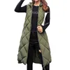 Vente en gros d'automne Vente d'hiver Vente femme Femmes Coréen Mode Casual Femme Chaud Veste Femme Bisic Giletcoat 195 211120