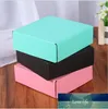 15 * 15 * 5 cm kleurrijke roze papier mailing box express verzending golfkartonnen doos voor verzending kleding geschenkverpakking1 Fabriek prijs expert ontwerp kwaliteit Laatste