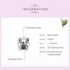 6 Mix Original 925 Sterling Silber süße Tier Koala Charms Mode handgefertigte Perle passt Armband italienischen Schmuck Charm Anhänger283556994871