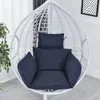 Camp Furniture Hanging Hammock Chair Swinging Garden Outdoor Soft Seat Cushion 220KG Dormitory Bedroom Back With Pillow