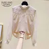 pink ruffle blouse top