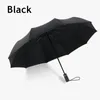 Dubbelskikt Automatisk Paraply Regn Kvinnor Stark Vindskyddad Kvinna Manlig 10K Stora Män Business Paraplyer Parasol