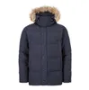 Nome dell'articolo wholesale Top Brand Big Wolf Fur Piumino da uomo Parka Giacca invernale Arctic Navy Nero Verde Rosso Felpe con cappuccio Doudoune Manteau Cappotti