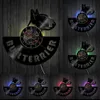 Anglais Bullterrier Disque Vinyle Silencieux Horloge Murale Chien Spirale Montre Chiot Toutou Pet Mur Montre Bull Terrier Propriétaire Cadeau 210325