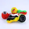 TX-260 Smoking Pipes bee style color silicone Pipe environmental grade silicones Smokings Accessories