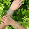 Kolczyki Naszyjnik Soramoore Luksusowy Dubai Oświadczenie Bangle Pierścień Zestawy Biżuteria Dla Noble Women Bridal Wedding Party Zestaw Biżuterii