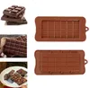 Holte Break-Apart Chocolade Schimmel Lade Non-Stick Siliconen Eiwit en Energie Bar Snoep Mallen Food Grade SN2841