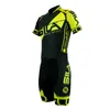 مجموعة سباقات Sila Team Suit Suit Skin Men Men SPEED Roller Skate Triathlon Set Ciclismo Jumpsuit No Cushion9002589