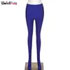 Weird Puss Skinny Stretchy Foot Pants Mujeres Sexy Spring Body-Shaping Leggings Casual Streetwear Wild Female Bottoms 211204