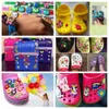 1Pcs Cartoon Flowers Accessories Shoe Charms Cute Fruit Decoration Buckle Kids Gift Fit Wristbands for Jibbitzs Croc JIBZ