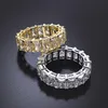 Anéis de cluster clássico prata esterlina rosa cor de ouro cz eternidade proposta anel para mulheres bandas de noivado de casamento jóias finas3999674