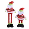 Boże Narodzenie zabawka dekoracji pluszowe nadziewane zabawki xmas domu ozdoby dzieci Santa Claus lalki prezent