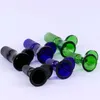 Hookahs Colorful Bong Bowl 14mm 18mm Male Piece For Water Pipe Dab Rig Glass Smoking