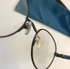 Nieuwe bril frame heldere lensglazen frame herstellen van oude manieren oculos de graau mannen en vrouwen bijziendheid oog 0290 met case