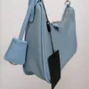 TopWomens Nylon-Umhängetasche, 3 Stück, mehrere Pochette-Geldbörsen, zusammengesetzte kleine Schultertasche, mit Datumscode, Originalverpackung, 2005 Luxurys Designer Bags