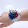 flor de baile pulsera ramillete