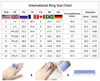 Bröllopsringar Fashion Elegant Women Emerald Ring Vintage Prong Seting Big Green Cubic Zirconia for Engagement Jewelry Accessories252n