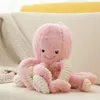 40-60cm Lovely Simulation Octopus Pendant Plush Stuffed Toy Soft Animal Home Accessories Cute Doll Children Gifts new a38