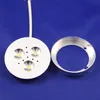 Pcs Free Shiping Led Under Cabinet Puck Lights 3w 4w For Bulb Lamp Spotlights