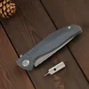 Green thorn CD F3 ns M390 blade TC4titanium handle outdoor camping hunting practical folding knife EDC tool