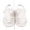 Sandals Kids 2021 Baby Boys Girls Bow Мягкая нескользящая резиновая подошва летние лето плоская ходьба обувь первые ходунки сандалии # 40