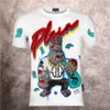 Plein Bear T Shirt Mens Designer Tshirts Rhinestone Czaszki Mężczyźni Koszulki Klasyczne Wysokiej Jakości Hip Hop Streetwear Tshirt Casual Top Tees PB 16075