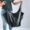 Sacs de soirée épaule pour femmes sac à main vintage Sac à provisions en cuir Pu surdimensionné