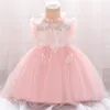 赤ちゃん洗礼のためのベビープリンセスドレス