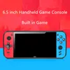 Portátil 6,5 polegadas x16 Retro Handheld Console Dual Joystick Controller Construído Suporte GRATUITO TV Players de máquinas de vídeo