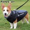 Grote huisdierkleding Winter warme katoenen hondenjas harnas voor middelgrote grote S Franse bulldog jas vest 211027