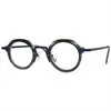 Moda occhiali da sole Cornici Top Quality Acetato Eyeglasses Uomo Vintage Pieno Rim Ottici Occhiali Ottici Clear Lens Prescrizione Myopia Occhiali da donna S