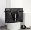 Damen Luxus 14 Zoll Laptop Aktentasche Tasche Business Handtasche für Herren Große Kapazität Herren Leder Umhängetaschen