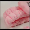 Omg Buchstabe Coral Fleece Wash Face Bow Haarbänder für Frauen Mädchen Stirnbänder Kopfbedeckung Haarbänder Turban Haarschmuck 6 Stück Oookq Xiawf