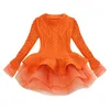 Automne Hiver Épais Chaud Pull Tricoté Fille Tutu Robe Fête De Noël Enfants Vêtements Enfants Robes Pour Filles Nouvel An Vêtements 811 v2