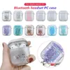 Vloeibaar drijfzand oortelefoonhoesje voor Apple Airpods 2 1 Air Pods Glitter Pailletten Hoofdtelefoonhoes voor AirPod Protector Shell Nieuwe mode