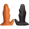 Nxy Anal Toys vente chaude silicone Plug gode adulte jouets sexuels femmes hommes sangle sur masturbateurs Anus Vaginal bout à bout pas de vibrateurs 1208