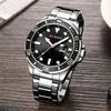 CURREN Top Brand Luxury Fashion Diver Watch Men Waterproof Date Clock Sport Watches Mens Quartz Wristwatch Relogio Masculino 210517