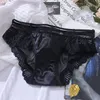 Women's Panties French Sexy Thong For Women Underwear With Holes Hollow Out See Through Panty Cotton Briefs Lace Thongs Tangas Mujer