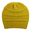 Winter Knit Woolen Beanie Hats Women Satin Lined Warm Knitted Hat Soft Stretch Outdoor Cycling Sports Cap w-01335