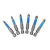 50mm ph2 ph2 bit cross drills cabeça chave de fenda de fábrica de mão antiderrapante antiderrapante hex elétrico shank ladrões de fenda magnética broca ferramenta de veículo 10 pcs / lote