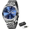 Lige Watches Men Waterproof Stainless Steel Luxury Analogue Wrist Watches Week Display Date Sports Quartz Watch Men Montre Homme Q0524