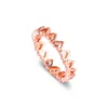 Fashion Rose hand Hearts Rings 2021 Trend 100% 925 Sterling-Silver Jewelry for Women Offers Mother's Day