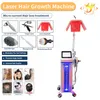 LLLT Hair Therapy 190 Diodes Laser for Hairs Regrowth Whight Wender و Ozone Comb Comp