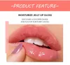 Trucco HANDAIYAN 12 colori Candy Jelly Lip Gloss Specchio idratante rossetto liquido labbra rimpolpanti a lunga durata