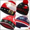 Beanie / SKL Caps Hats Hats, шарфы перчатки мода независимости рождественские вязание шляпа POM зима открытый держать теплые ветрозащитные холодные рождества