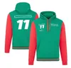 F1 racing suit hoodie outdoor windproof sweater car fans with the same style can be customized