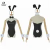 ROLECOS Seishun Buta Yarou wa lapin fille Senpai no Yume wo Minai Cosplay Costume Mai Sakurajima Sexy femmes combinaison Cos Y0913