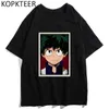 Mirio Togata Lemillion My Hero Academia Anime T-Shirts Lustige Manga Gedruckt Hip Hop Mode Ästhetische Harajuku Unisex Tops T-Shirt X0602