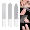 Nail Files 1pc Nano Glass File Buffer Professional Transparent Sanding Polishing Strip Grinding Art Salon Manicure Tools