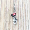 ciondoli per gioielli kit per creazione di gioielli in argento sterling 925 pandora Disny kit perline con ciondoli per madre e bambino braccialetti a catena personalizzati per donna set box fai da te in stile europeo